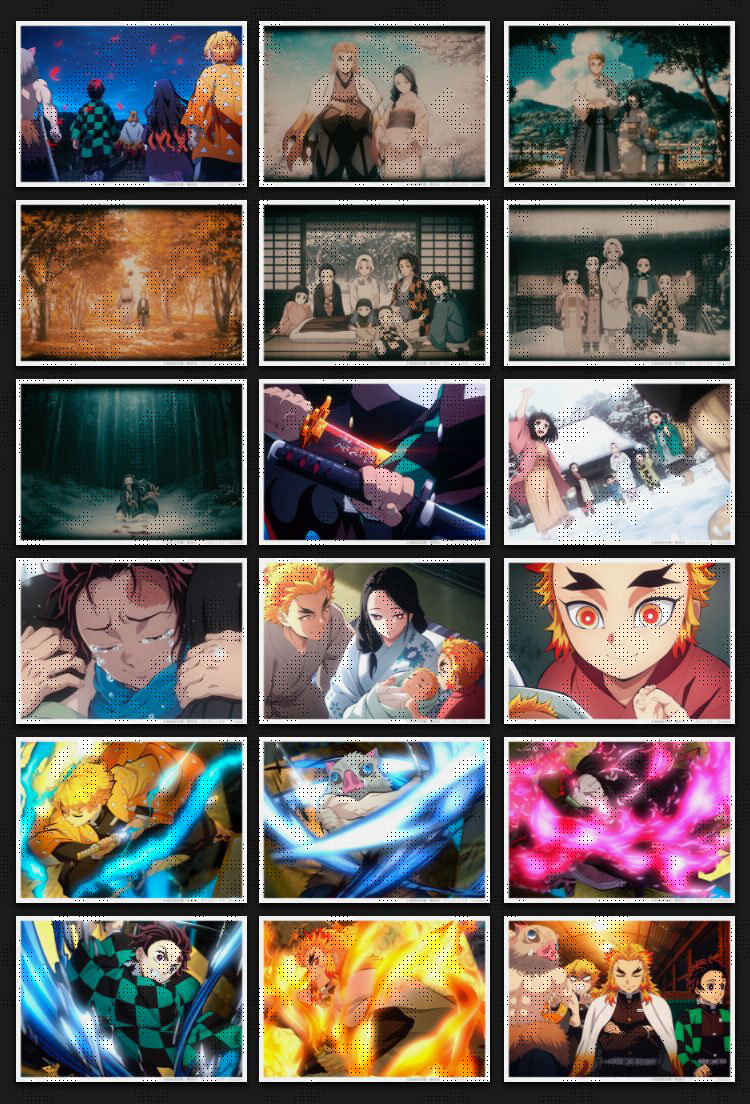 鬼滅の刃 一番カフェ アクリルプレート 繋がるスクエア缶 煉獄 29点