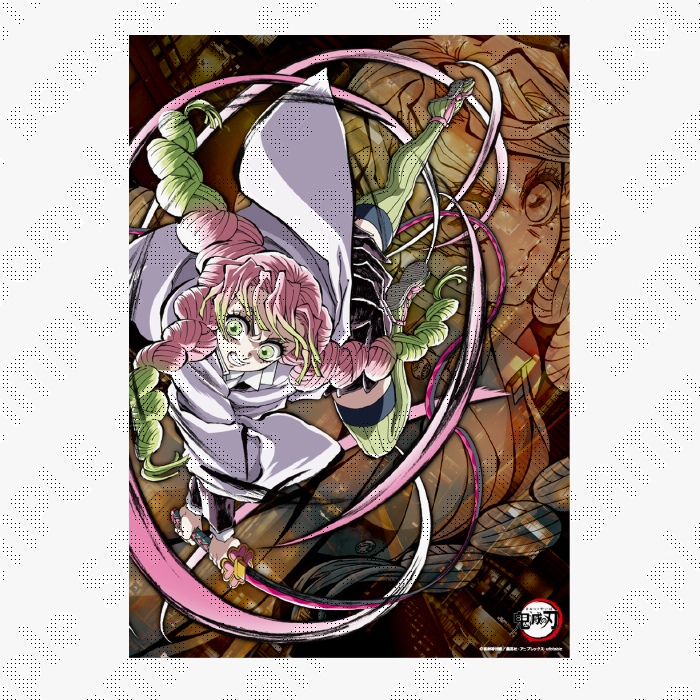 鬼滅の刃 甘露寺蜜璃 竈門禰豆子 ダイニング Wチャンス ポスター 鬼滅