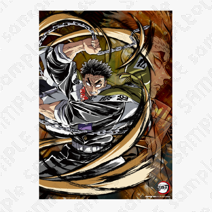 鬼滅の刃 ダイニング 書き下ろしイラスト スタンディPOP原画版 煉獄杏