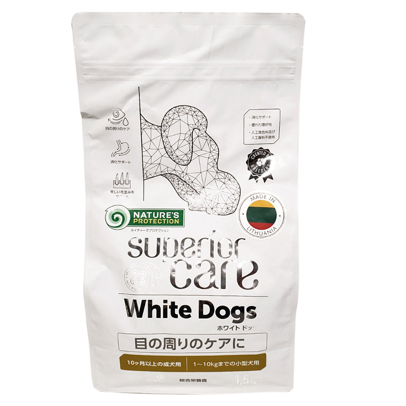 ネイチャーズプロテクション ホワイトドッグ ラム アダルト 1.5kg [犬