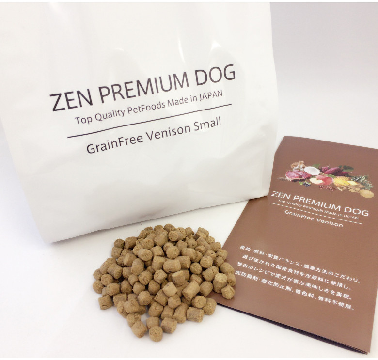 国産ドッグフード ZEN プレミアムドッグ グレインフリー ベニソン 小粒