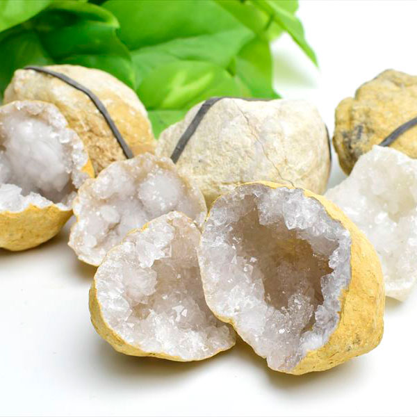 モロッコ産 ジオード｜ペア｜割れているジオード｜ジオード