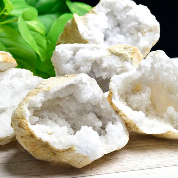 モロッコ産 ジオード 約400g～約600g前後｜ペア｜ジオードクラッキング