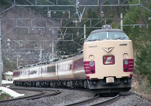 485系特急「つばさ」 - 日本の旅・鉄道見聞録 -