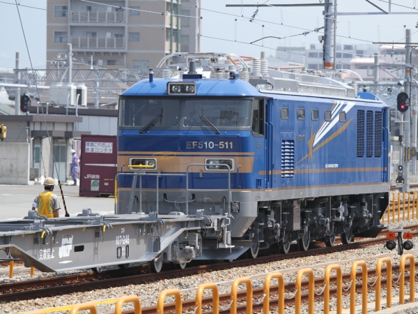 EF510 2両付属 コキ20両 4060 4061レ貨物列車一式 EF510 2両付属 コキ