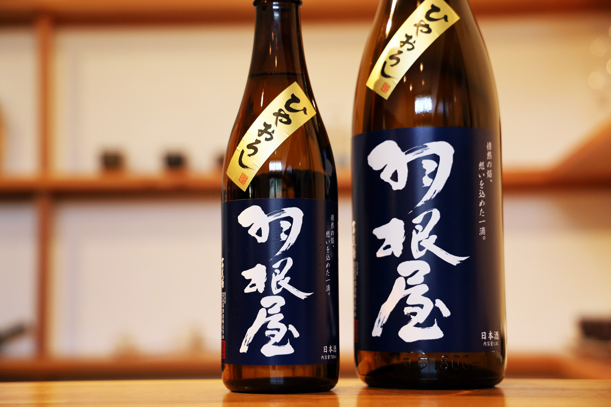 羽根屋 純米吟醸 ひやおろし 1.8L - うらの酒店