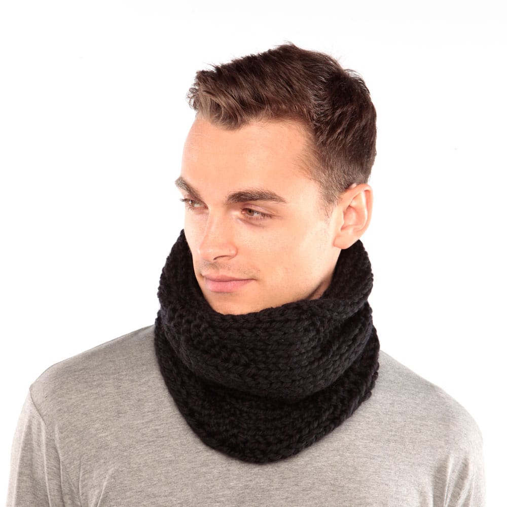 Brown Wool Snood -