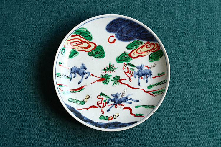 廣野俊彦 染付向付け 5客