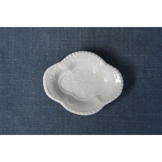 小皿 古伊万里 豆皿 江戸末期 白磁 ホクロ 手塩皿 小皿 古伊万里 豆皿