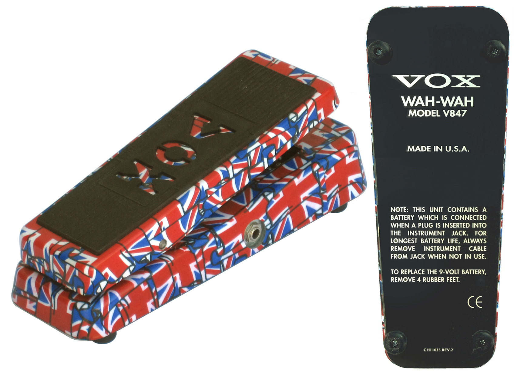 The VOX Showroom -- Vox V847UJ Wah Wah Pedal - 2002-2004