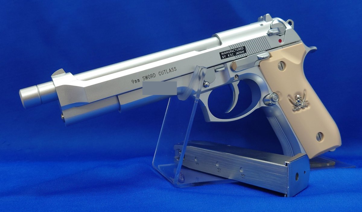 KSC Sword Cutlass ガスガン シルバー 初期 KSC Sword Cutlass
