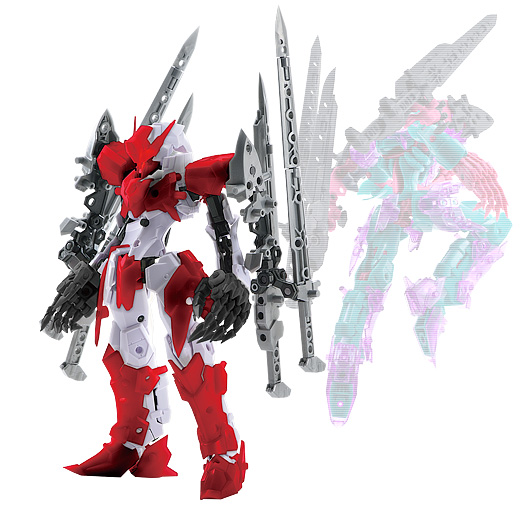 NEXATE PRIME 近接格闘タイプ：V-RAID ホワイト×レッドver