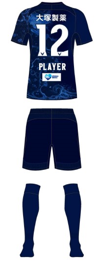 鹿沼直生選手 徳島ヴォルティス オーセンティックユニフォーム (サイン