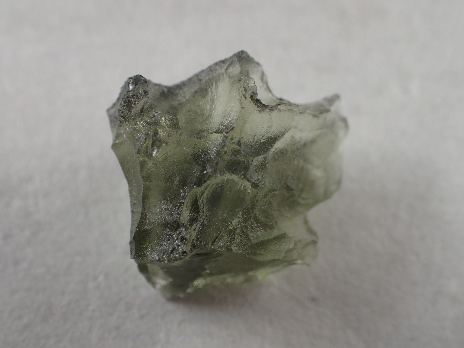 最高品質モルダバイト原石 (Moldavite, Tektite) Bescedmice, South