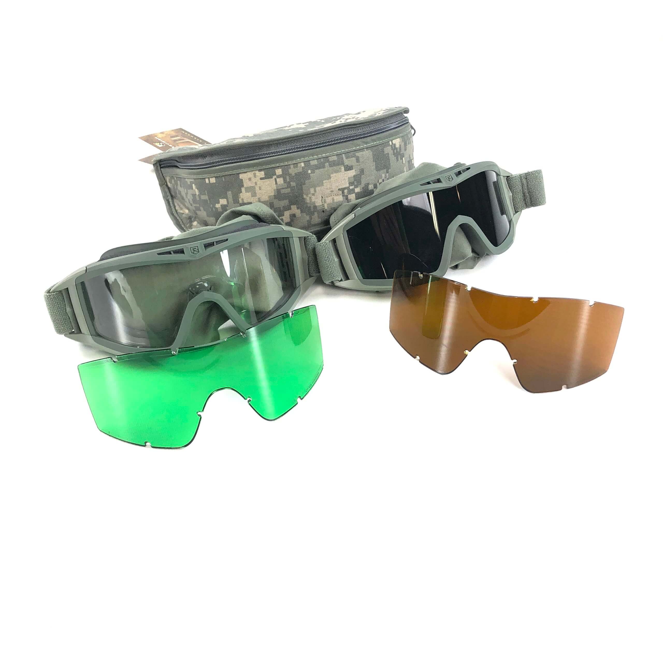Revision Desert Locust Ballistic Goggles, Laser Protective Lenses