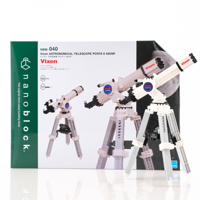 ナノブロック 天体望遠鏡ポルタII A80Mf | ビクセン オンラインストア