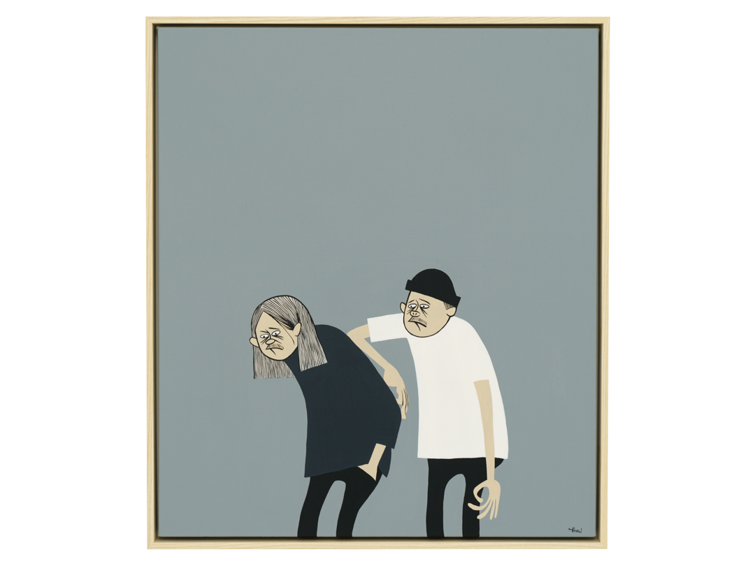 花井祐介 シルクスクリーン 額装済】YUSUKE HANAI「Untitled」シルク