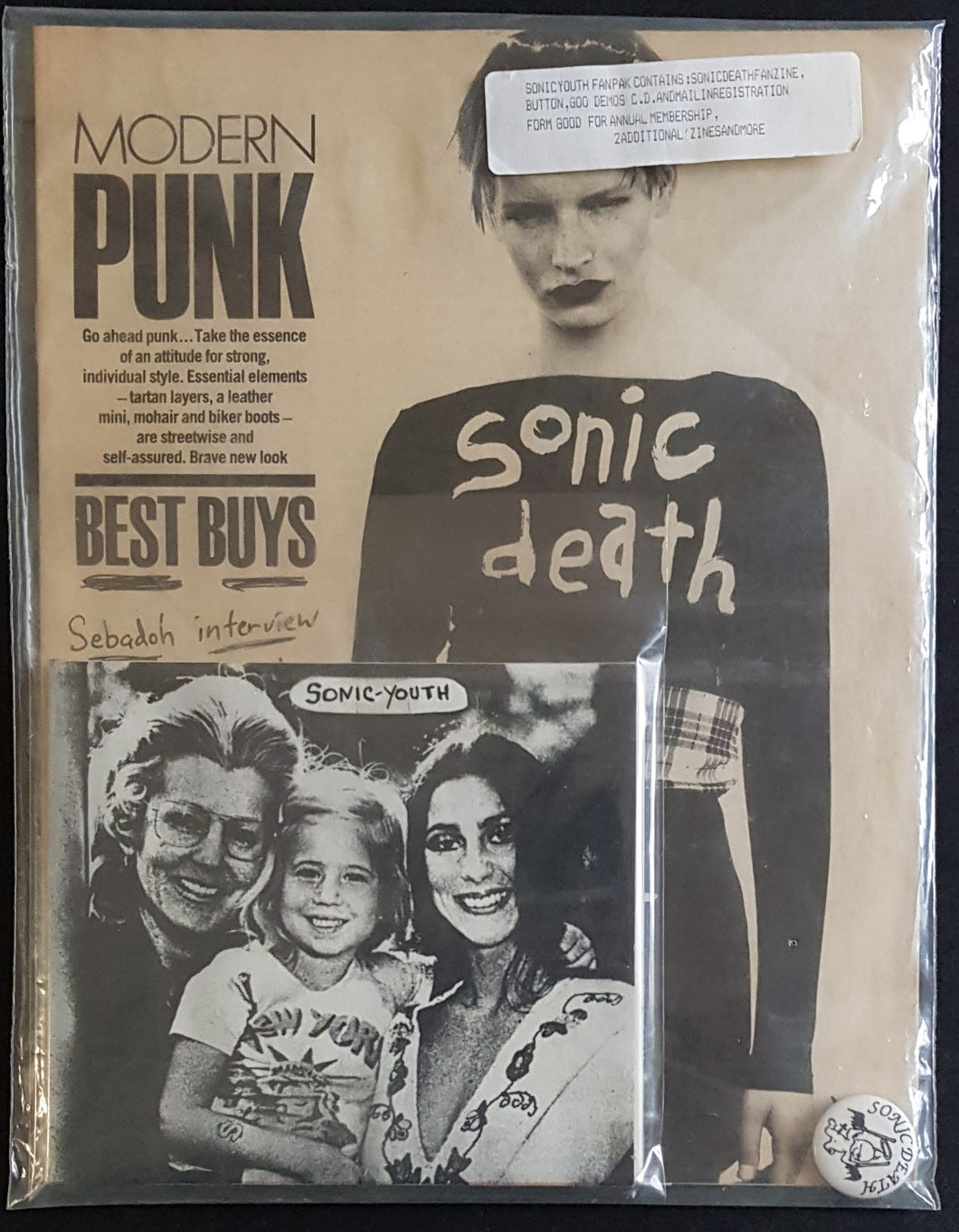 ソニックユース ファンジン SONIC DEATH #4 Sonic Death - Album by