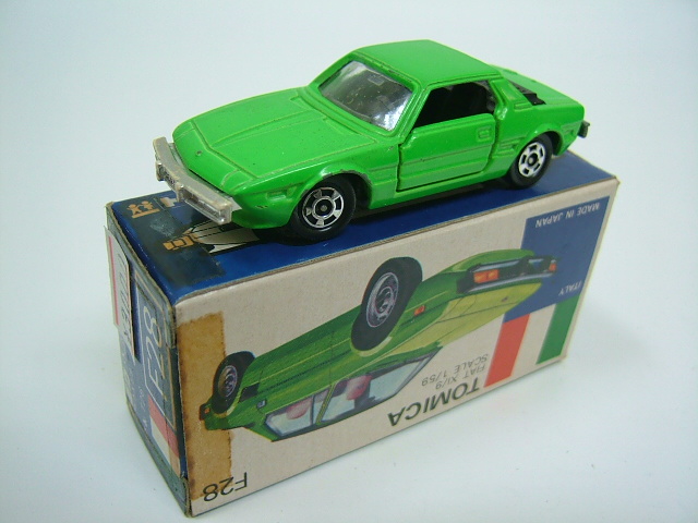 青箱トミカ F28 フィアット X1/9 ビクトリー｜子どもから大人まで