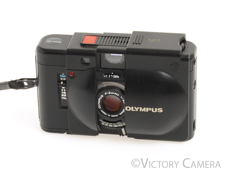 Olympus XA 35mm Rangefinder Film Camera w/ 35mm f2.8 Lens -New Seals-