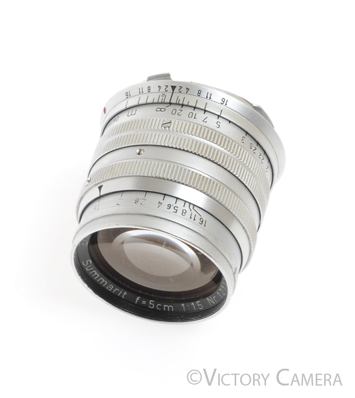 Leica Summarit M 5cm 50mm F1.5 Lens (light scratches) [EXC-]