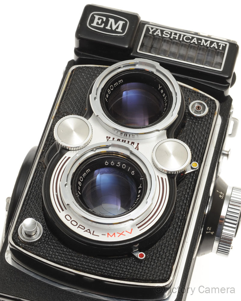 Yashica Yashica-Mat EM Medium Format TLR Camera w/ 80mm f3.5 Lens [EXC
