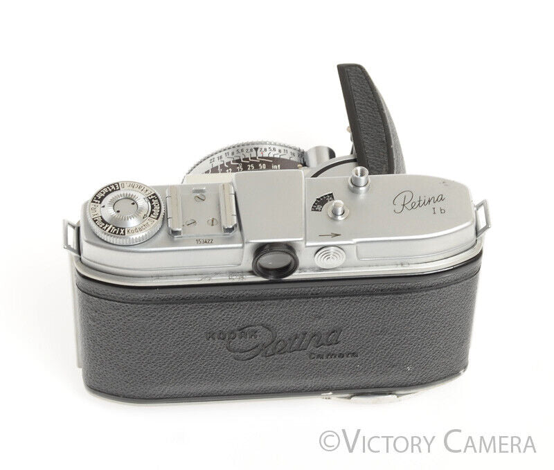 Kodak Retina Ib Chrome 35mm Camera w/ 50mm f2.8 Schneider Xenar Lens [