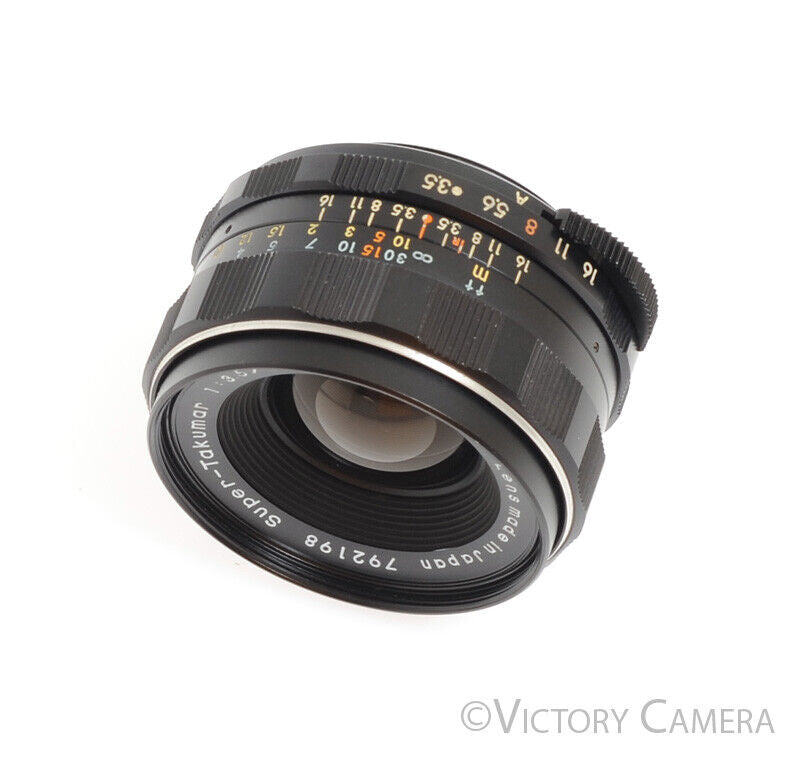 Pentax Super-Takumar 35mm F3.5 M42 Screw Mount Wide Angle Lens [EXC]
