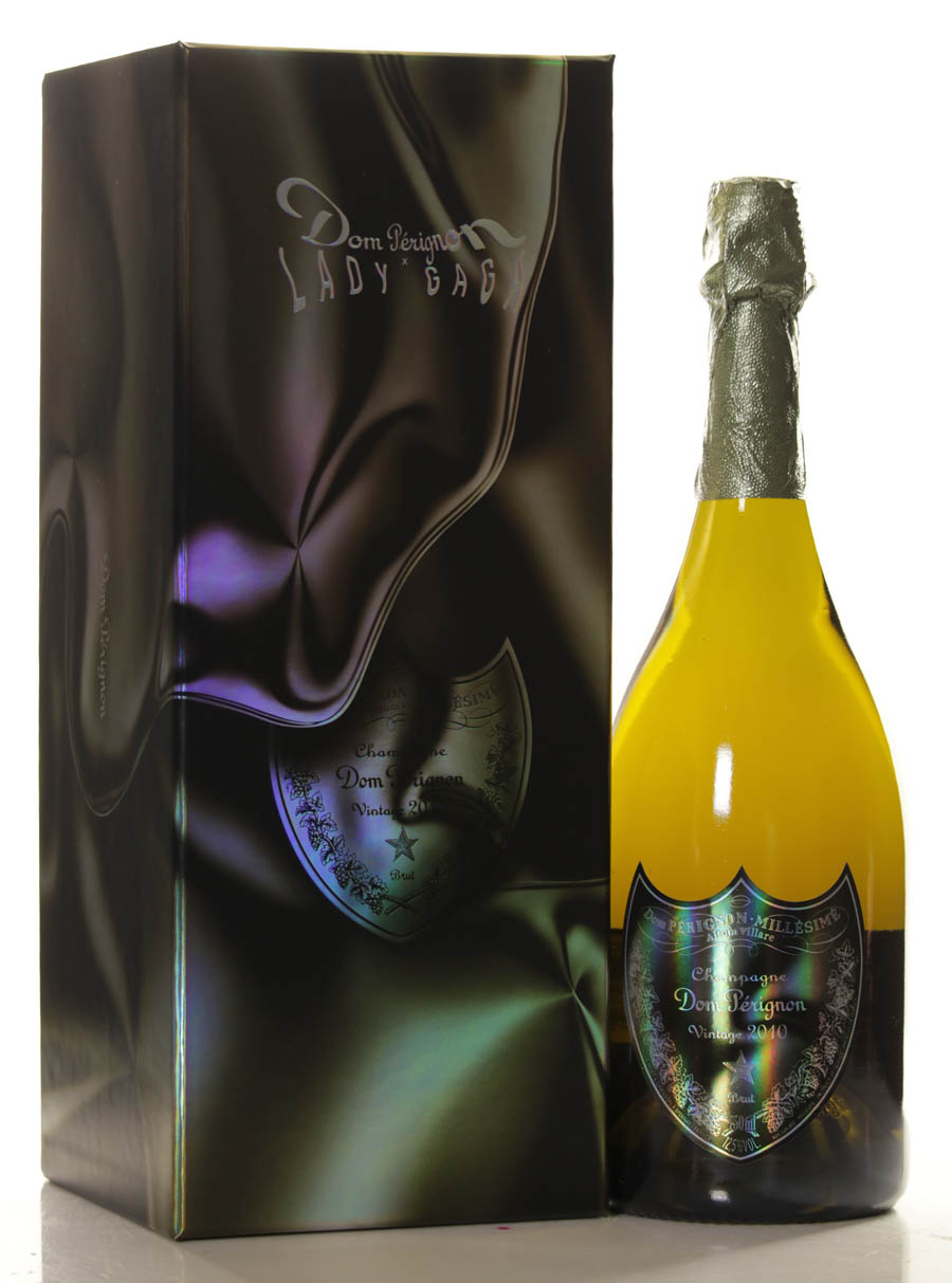 Buy Dom Perignon 2010 Lady Gaga in Giftbox online - VINEUT Rare