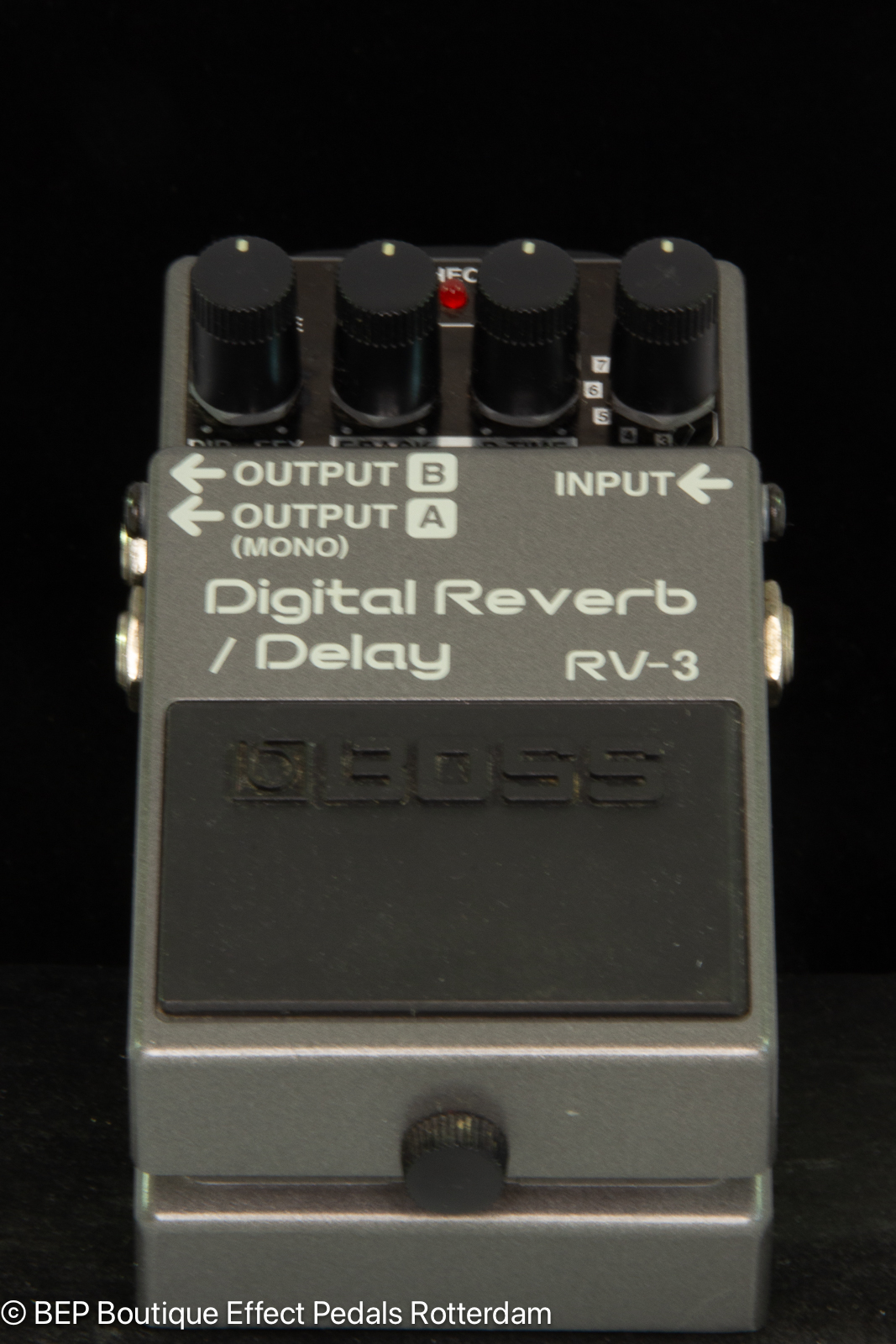 Boss RV 3 Digital Reverb/Delay (Pink Or Dark Gray Label) Grey