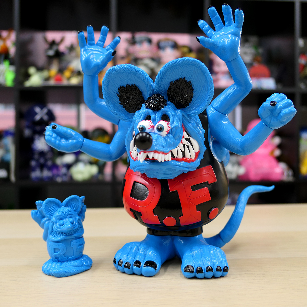 Asura Rat Fink BL Fink by Magical Mosh Misfits x BlackBook Toy