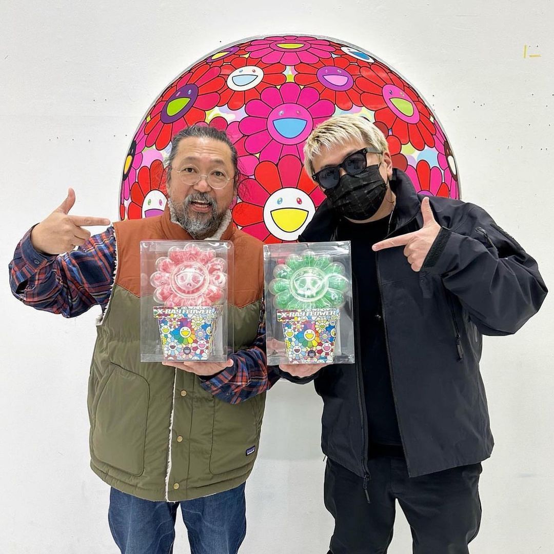 村上隆 secret base X-RAY FLOWER Red Takashi Murakami - X-Ray Red