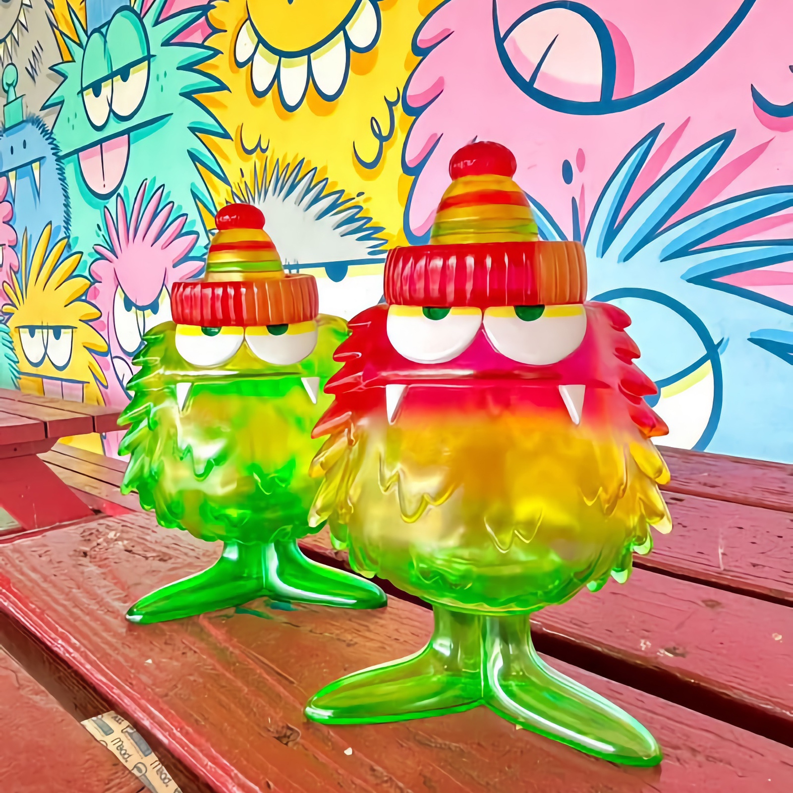 Clear Buffalo Soldier Editions by Kevin Lyons x BlackBook Toy at