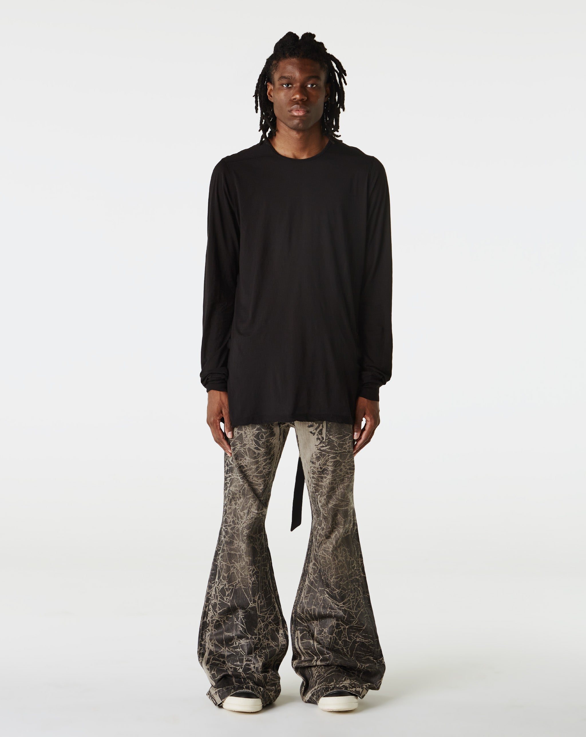Rick Owens DRKSHDW - Level Long Sleeve T-Shirt - Black – Xhibition