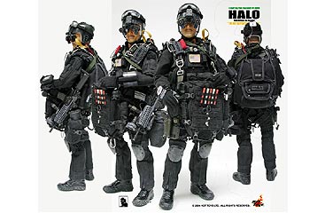 Hot Toys - U.S.Navy Seal Team 2 HALO Night Ops Jumper Figure