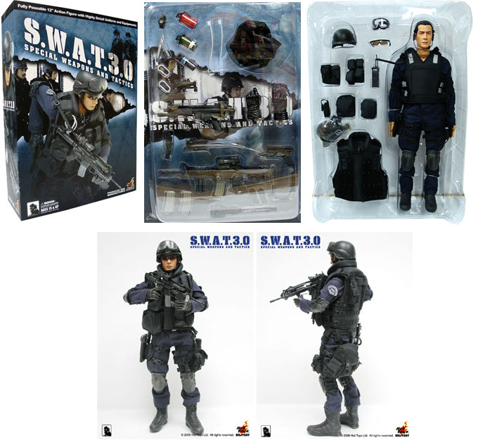 SWAT フィギュア HOT TOYS ホットトイズ・ミリタリー】1／6スケール