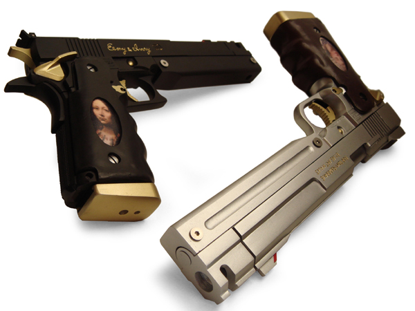 エボニー＆アイボリー風カスタムガン エボニー＆アイボリー風カスタム