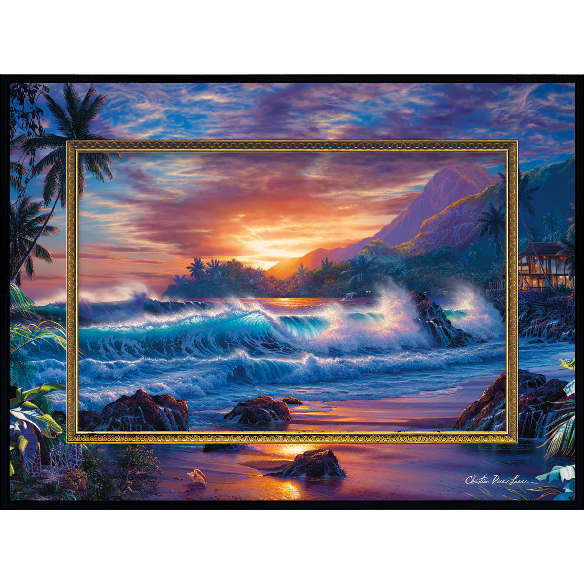 クリスチャン.リース.ラッセン絵画GL138／200