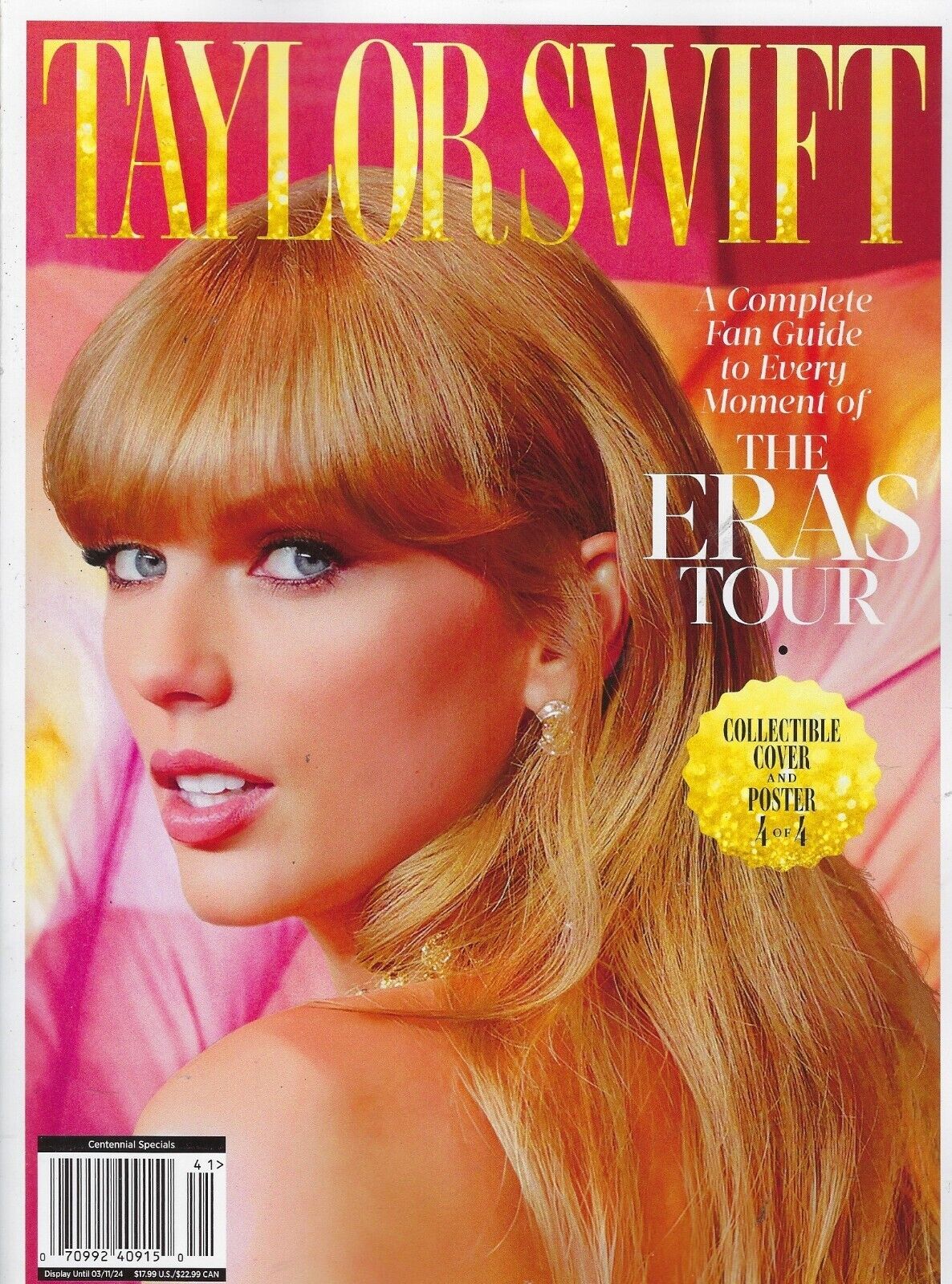 S Taylor Swift The Eras Tour 2023 Poster - Officially Inspired