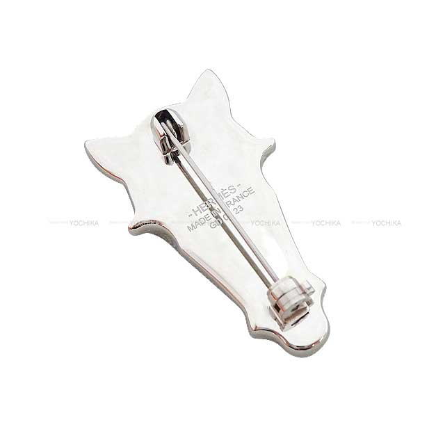 HERMES(エルメス) ブローチ - シルバー タツノオトシゴ HERMES