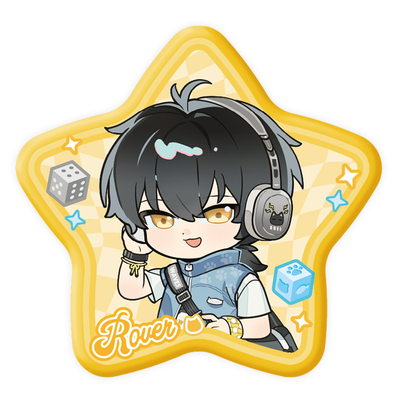 鳴潮 心域エコー シリーズフォルメ・ダイカット缶バッジ - Yogoods