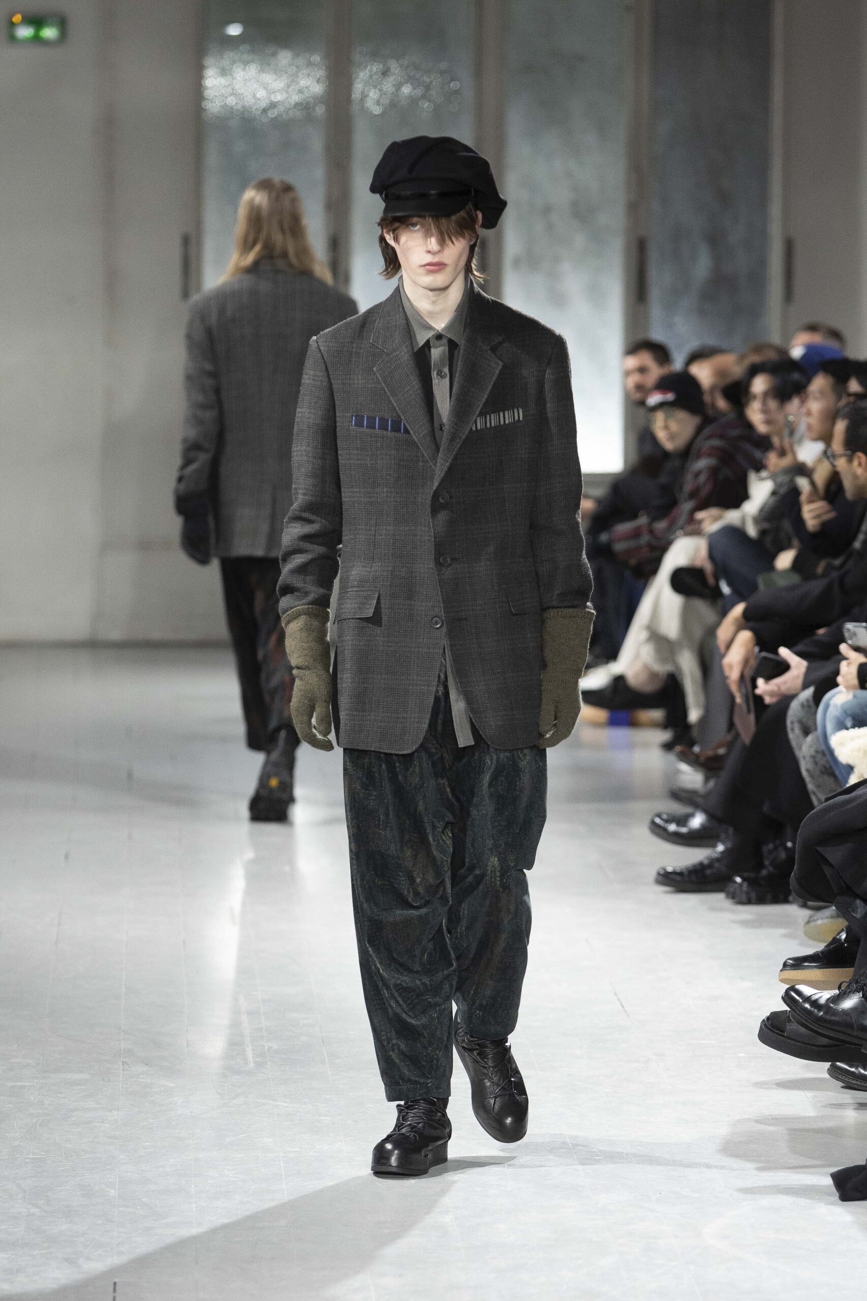 Y's for menワイズフォーメン 1994AW サルエルパンツ 黒 3 Y's for men