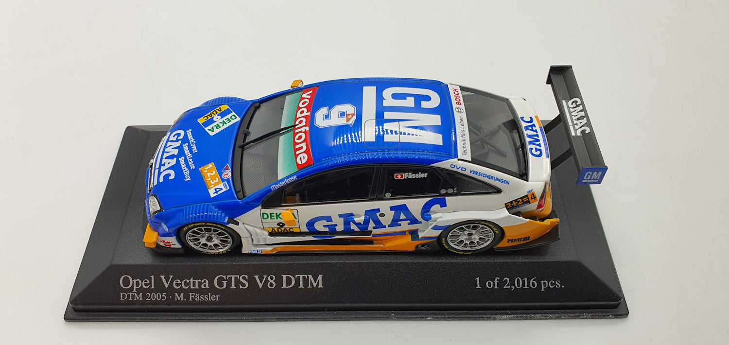 Minichamps 1:43 Opel Vectra GTS V8 Marcel Faessler Team OPC #9 DTM