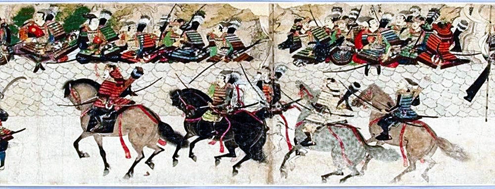 元寇を描いた「蒙古襲来絵詞」1281年・弘安の役の三つの場面…九州