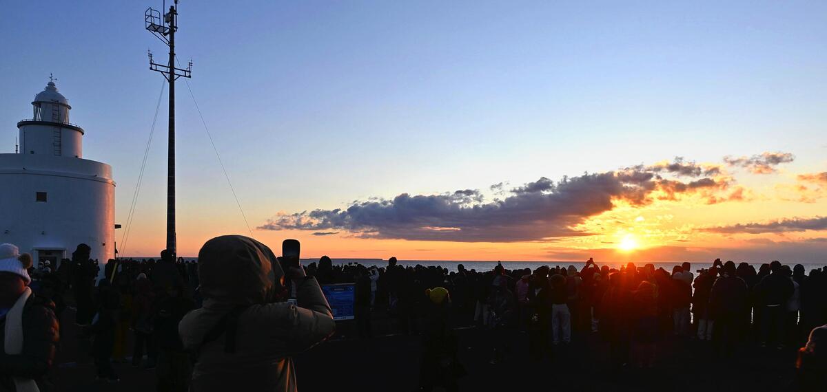北海道：根室・納沙布岬では本土最東端の初日の出：地域ニュース