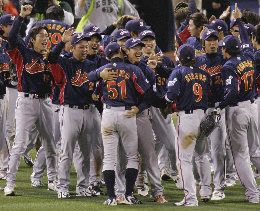 WBC 侍ジャパン 2006年 日本代表優勝 フォトプラーク WBC 侍ジャパン
