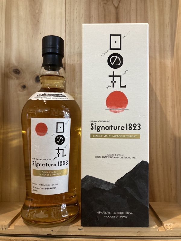日の丸ウィスキー SIGNATURE 1823 700ml - 【富山 吉田酒店】