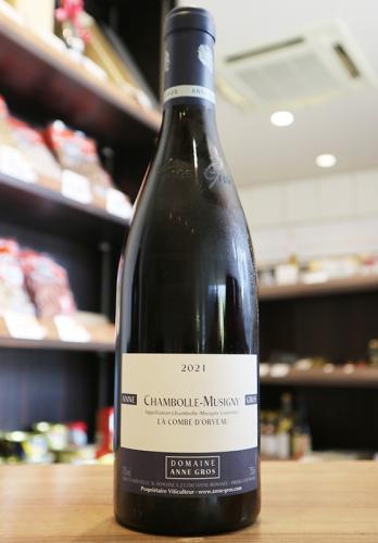 アンヌ・グロ シャンボール・ミュジニイ ラ・コンブ・ドルヴォー22 赤