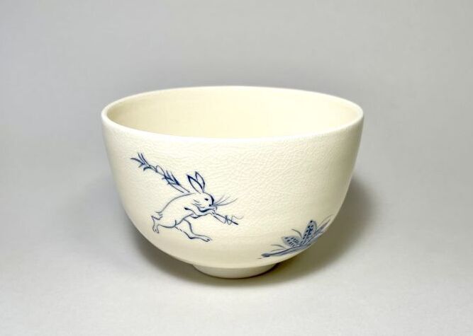 京焼・清水焼 抹茶碗 青高山寺 （あおこうざんじ）｜清水焼・陶器の