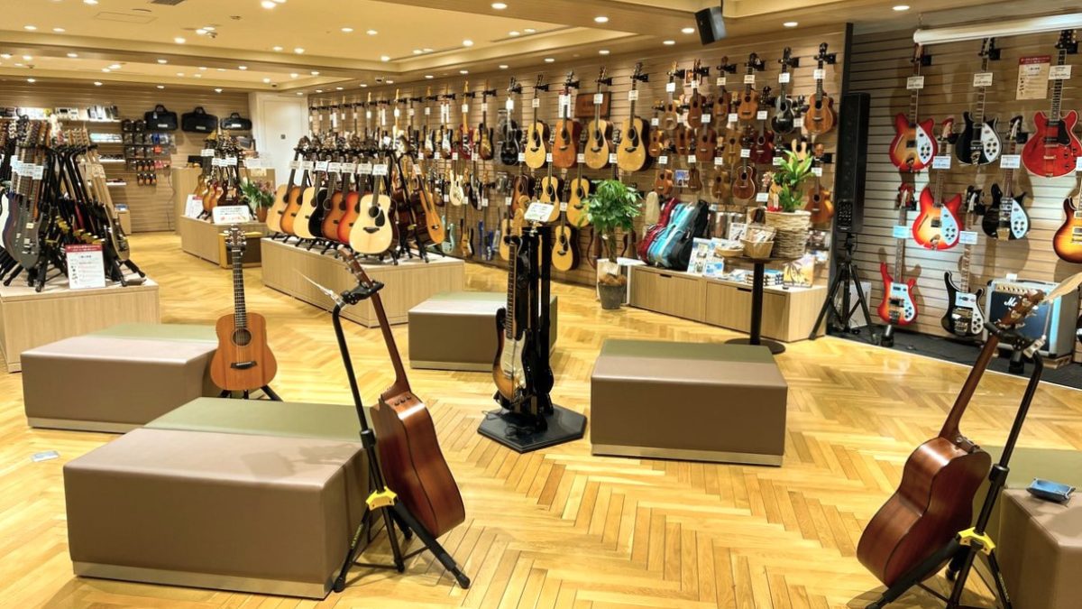 4F Ginza Guitar Garden | 山野楽器 | CD・楽器の店舗販売、通販サイト